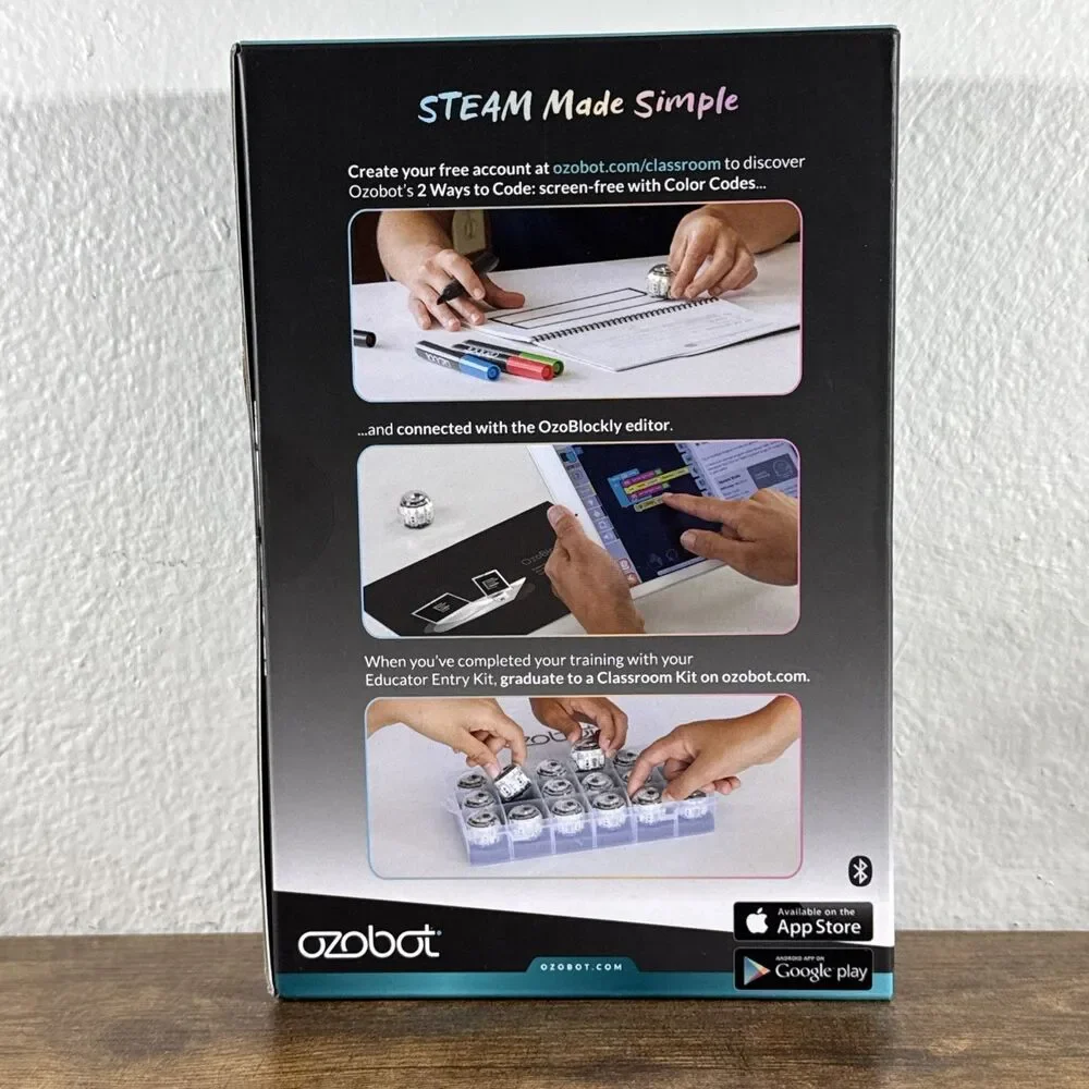 Ozobot Bit Coding STEM Robot Starter Pack Robot Learning Toy New Sealed